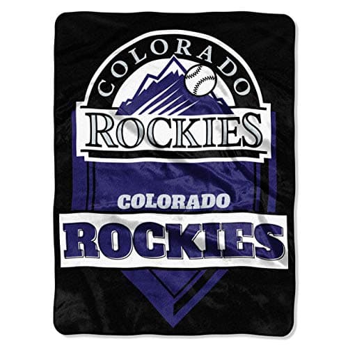 Colorado Rockies Plush Throw