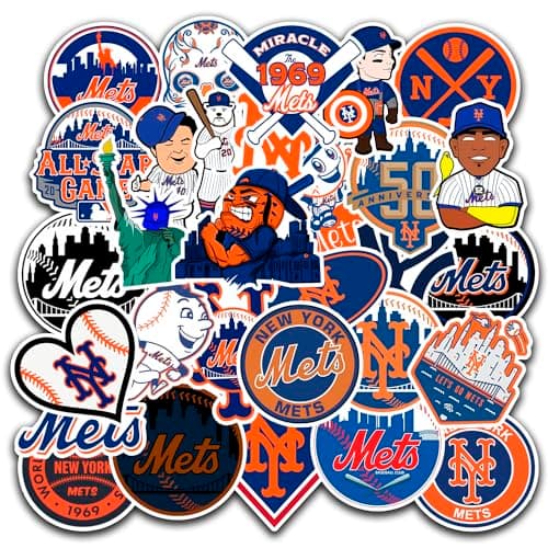 New York Mets Baseball Sticker Pack