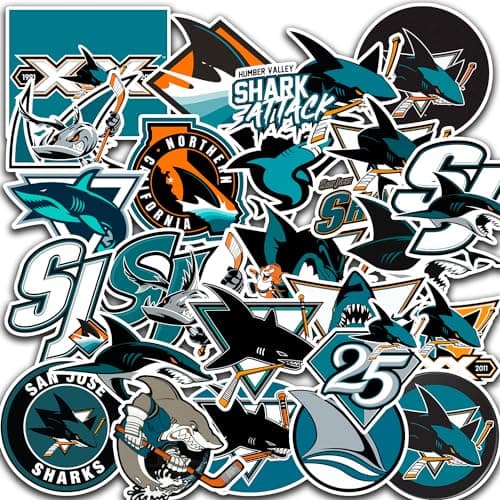 San Jose Sharks Sticker Pack