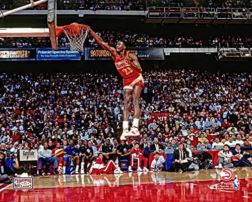 Dominique Wilkins 1988 Slam Dunk Photograph