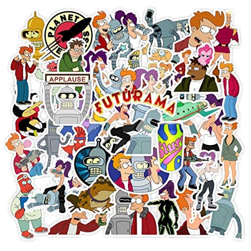 Futurama Aloa Mars! Sticker Pack