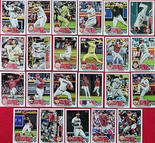 Arizona Diamondbacks 2023 Topps Card Set