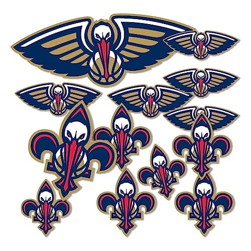 New Orleans Pelicans Vinyl Sticker Sheet