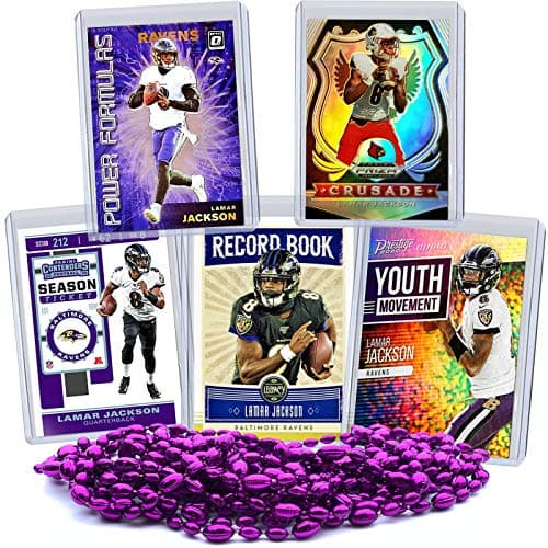 Lamar Jackson Football Card Bundle