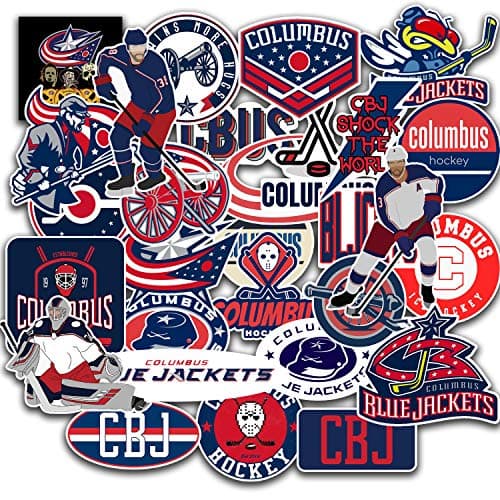 Columbus Blue Jackets Fanart Sticker Pack