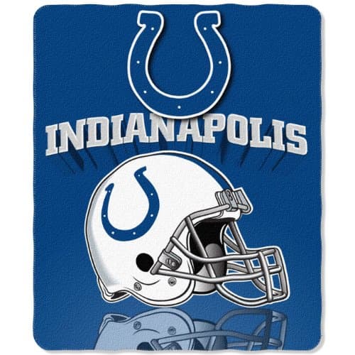 Indianapolis Colts Gridiron Fleece Throw