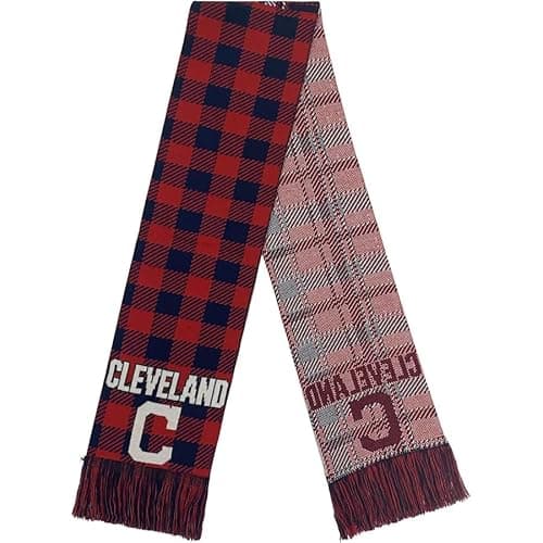 Cleveland Guardians Plaid Scarf