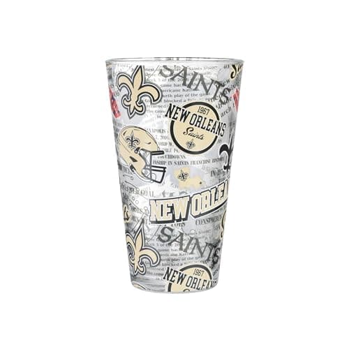 New Orleans Saints Historic Pint Glass