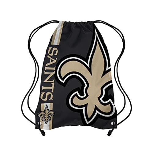 New Orleans Saints Logo Drawstring Backpack