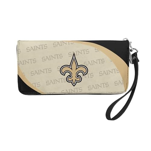 New Orleans Saints Zip Organizer Wallet