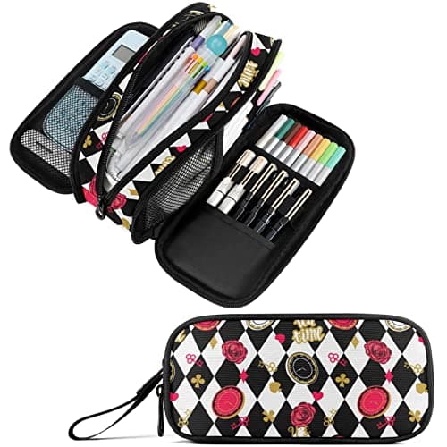 Alice Chess Board Pencil Case