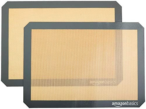 Amazon Basics silicone baking mats