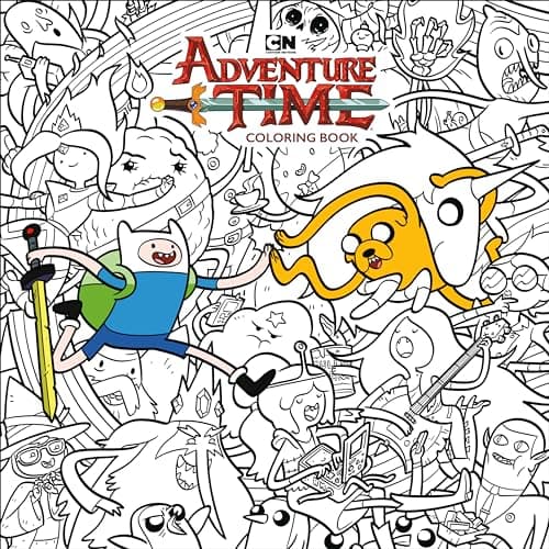 Adventure Time Adult Coloring Book