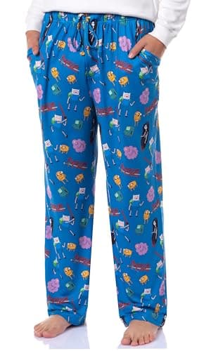 Finn, Jake and BMO Adult Pajama Pants