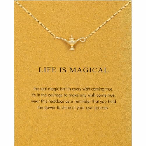 Genie lamp necklace