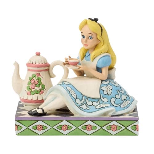 Disney Traditions Alice in Wonderland with Teapot Figurine