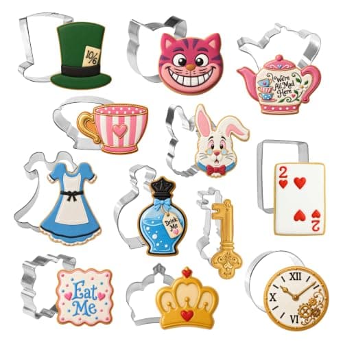 Wonderland Cookie Cutter Set