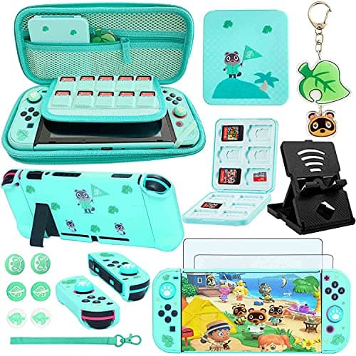 Animal Crossing 12-in-1 Accessory Bundle for Original Switch