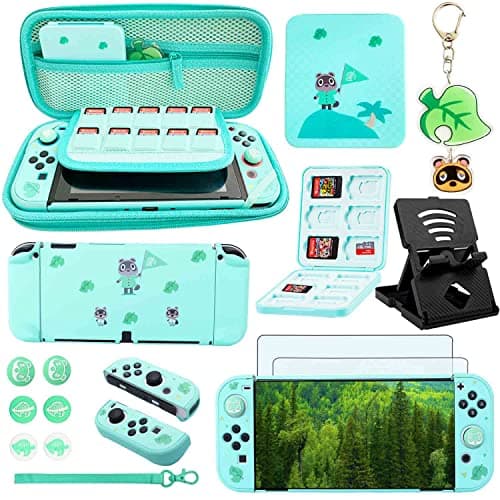 Animal Crossing 12-in-1 Accessory Bundle for Switch OLED