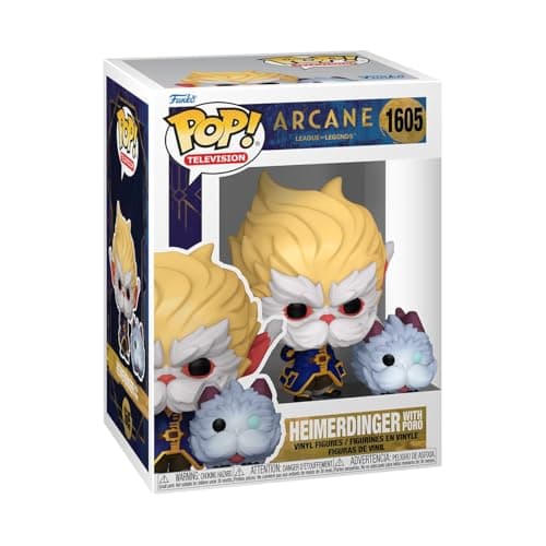 Funko Pop! Heimerdinger with Poro from Arcane