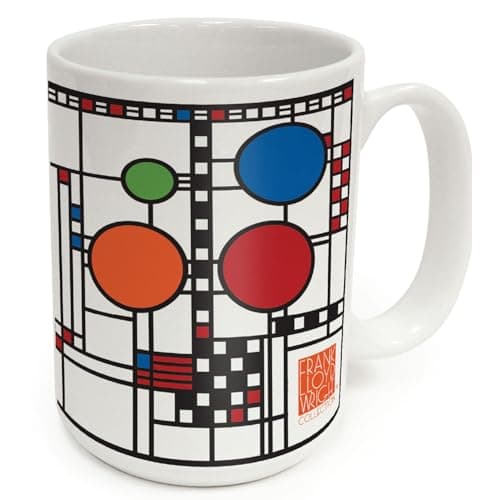 Frank Lloyd Wright Coonley Playhouse mug