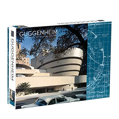 Galison Guggenheim two-sided jigsaw puzzle
