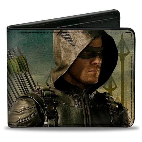 Arrow pose bifold wallet