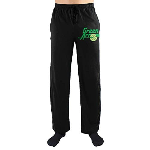 Green Arrow print pajama pants