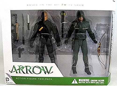 Oliver Queen and Deathstroke figure two-pack