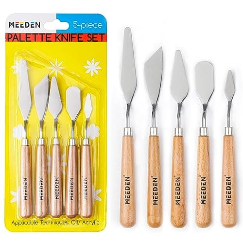 MEEDEN five-piece palette knife set