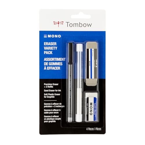 Tombow MONO eraser variety pack