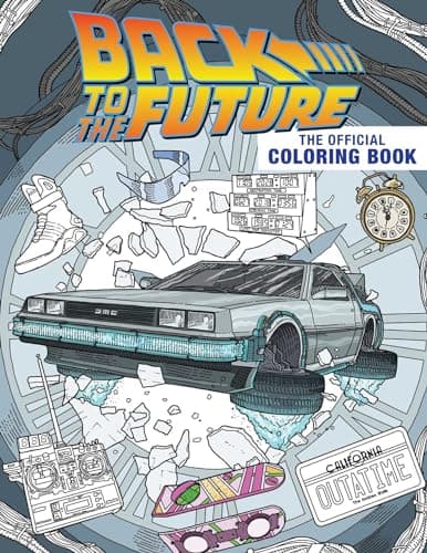 Back to The Future Coloring Book