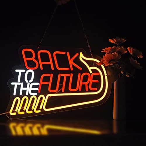 Back to The Future Neon Sign