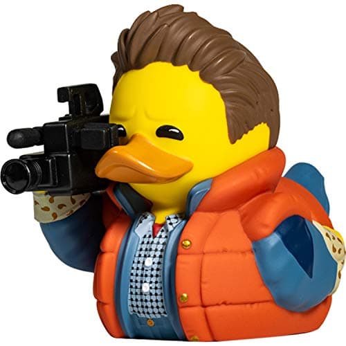 Marty McFly Cosplaying Duck Collectible