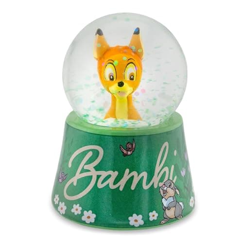 Bambi mini light-up snow globe