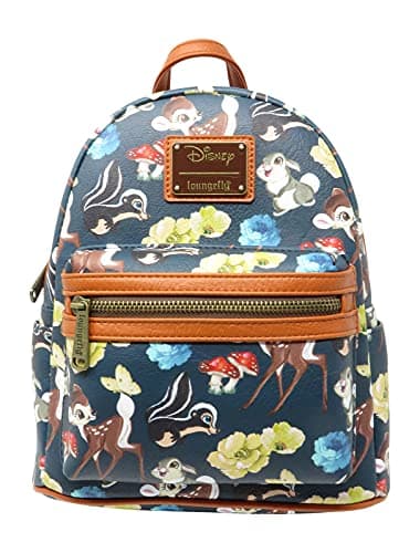 Loungefly Bambi and Friends double-strap shoulder bag