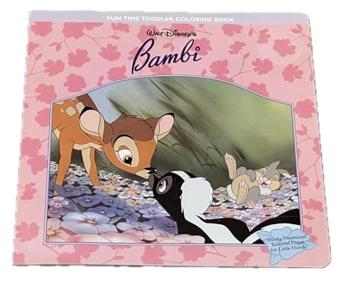Walt Disney Bambi Fun Time Coloring Book