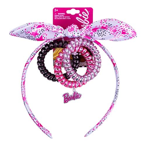 Barbie Headbands and Hair Ties Set