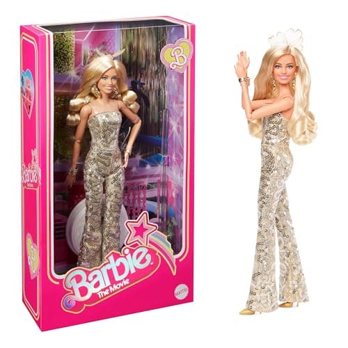 Margot Robbie Barbie Doll in Disco Jumpsuit - Gift idea for For Her