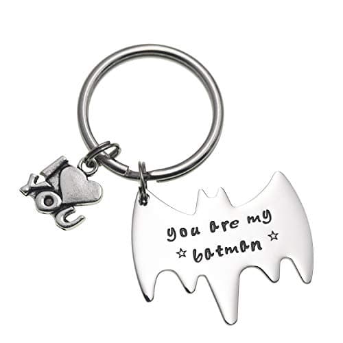 You Are My Batman Keychain