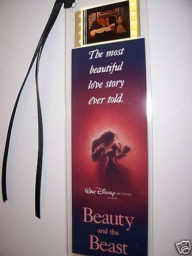 Beauty and the Beast film-cell bookmark