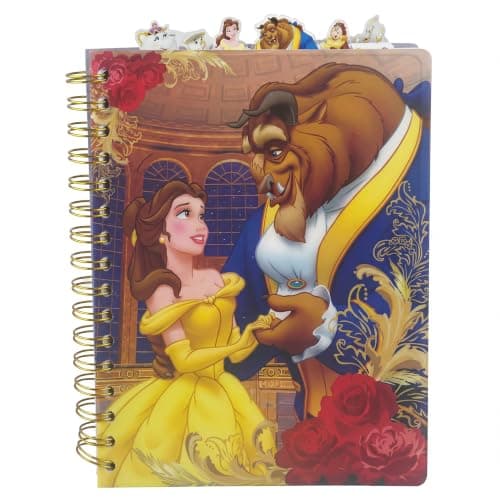 Beauty and the Beast spiral journal