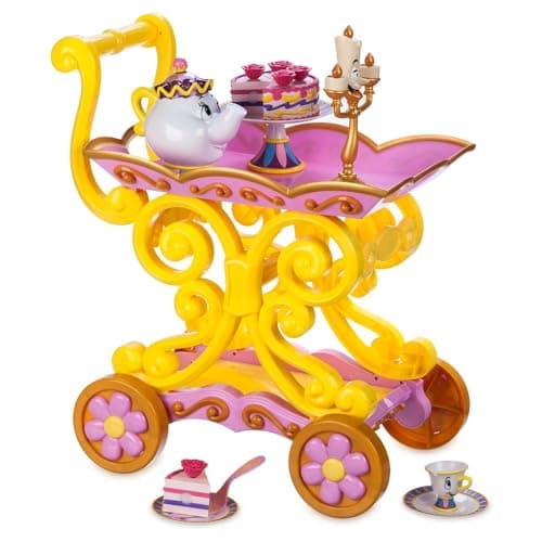Beauty and the Beast tea cart playset