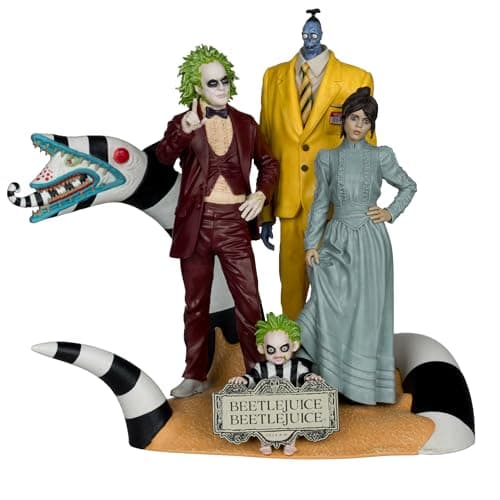 Beetlejuice 6in Posed Figure Set