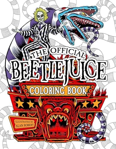 Beetlejuice Official Coloring Book
