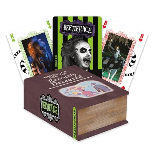 Beetlejuice Recently Deceased Playing Cards