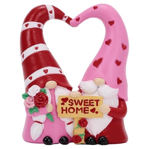 Valentine's Day Garden Gnomes Couple