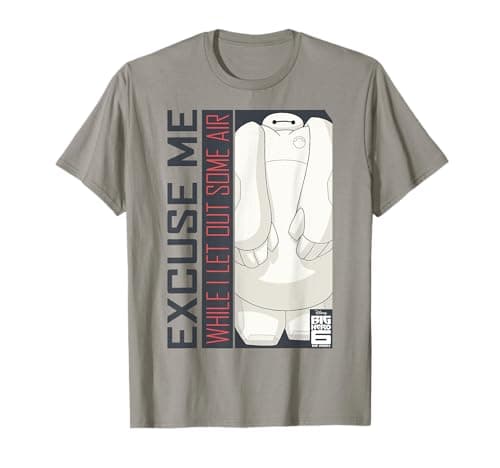Baymax 'Excuse Me' Graphic T-Shirt