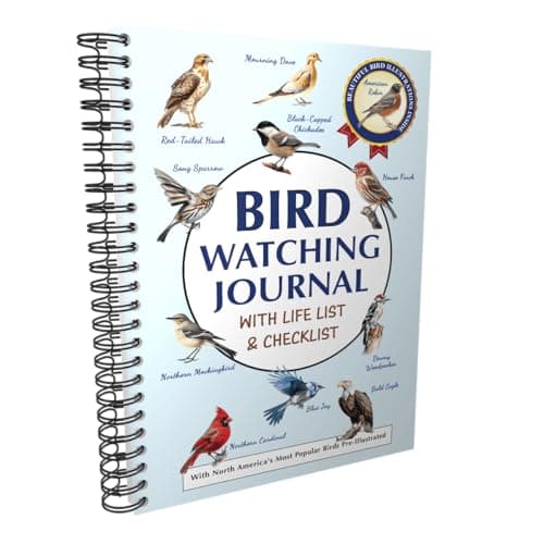 Bird Watching Journal with Life List & Checklist