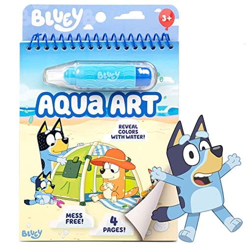 Bluey Reusable Water Reveal Activity Book